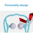 thumbnail image 3 of Neck and Shoulder Therapeutic Self-Massage Tool Dual Trigger Point Deep Tissue Massage Blue, 3 of 7