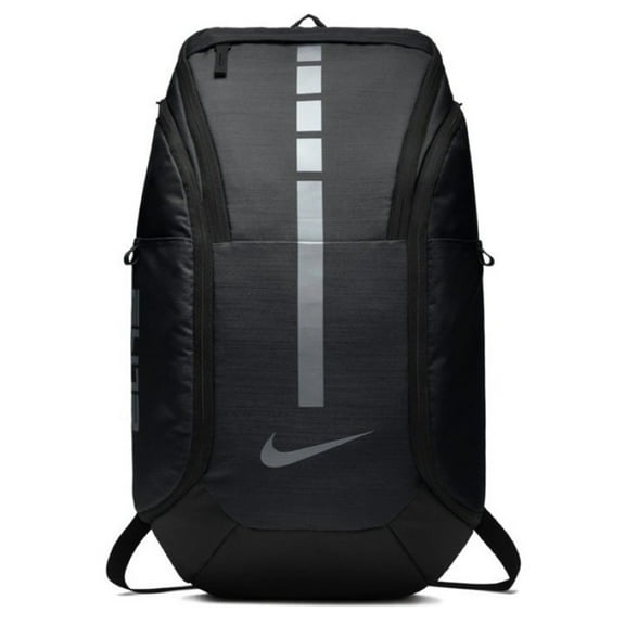 Nike Interior Compartment Pro Elite Backpack Basketball Storage, Black Silver