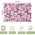 thumbnail image 2 of Butterfly Placemats Set of 4 Butterfies Table Mats Washable Place Mats for Home Party Indoor Kitchen Dining Table Decoration 12x18 Inch, 2 of 6