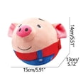thumbnail image 3 of MMJ Pig Bouncing Ball Toy 2 Pack USB Rechargeable Interactive Talking Jumping Musical Stuffed Animal for Toddlers Kids 5.91x5.51in, 3 of 6