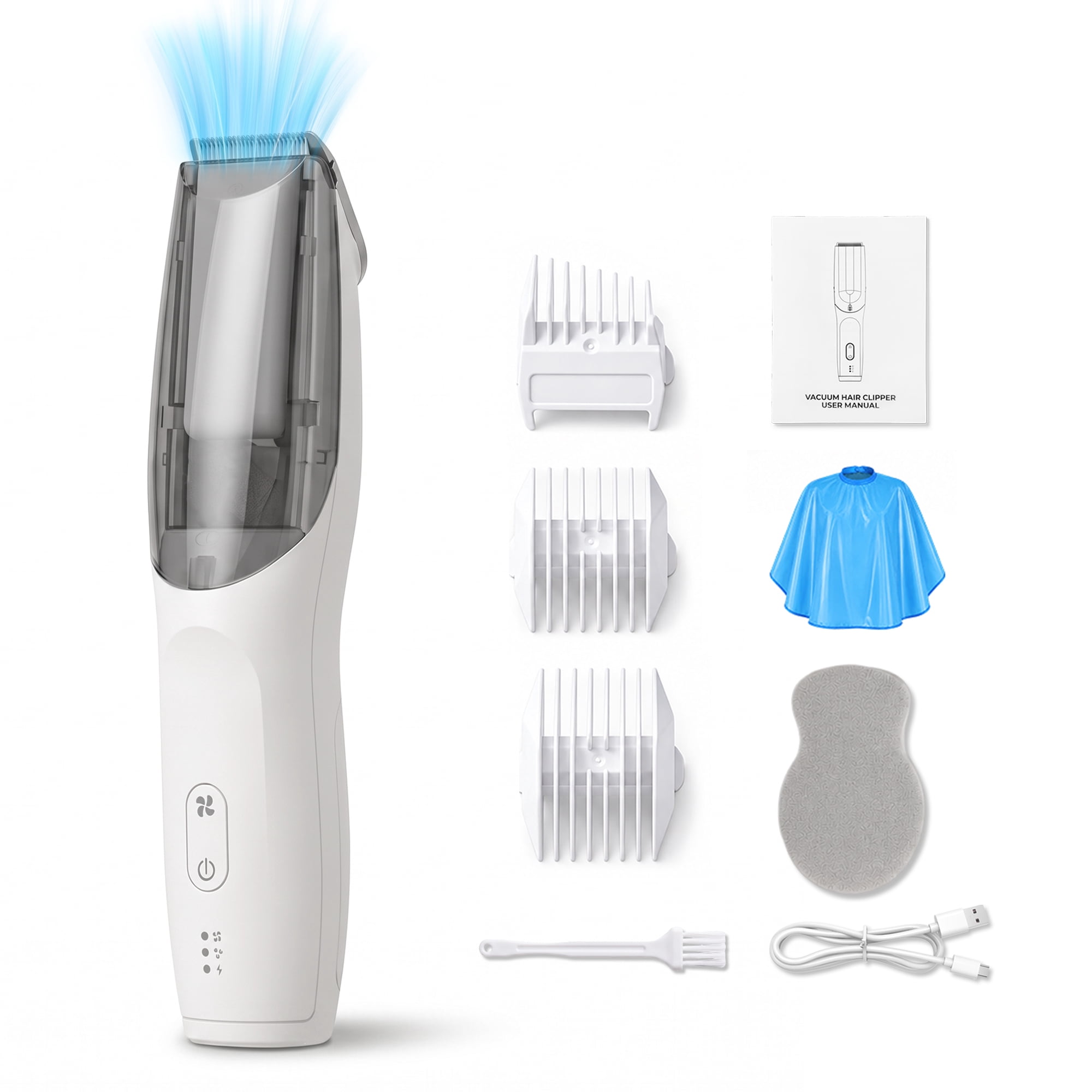 Flowbee Home Haircutting System with Clipper Head, Hose, Vacuum