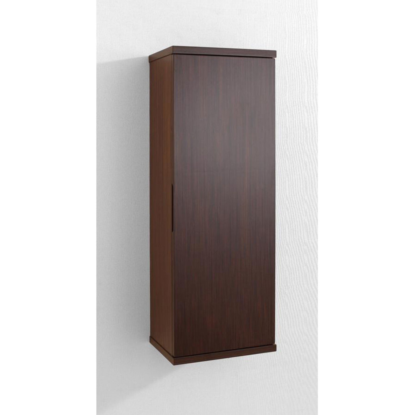 Virtu USA Burrell 14-in. Vanity Side Linen Cabinet - Walnut - Walmart.com