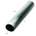 thumbnail image 3 of Lambro DP243 3 x 24 in. Aluminum Duct Pipe- pack of 24, 3 of 5