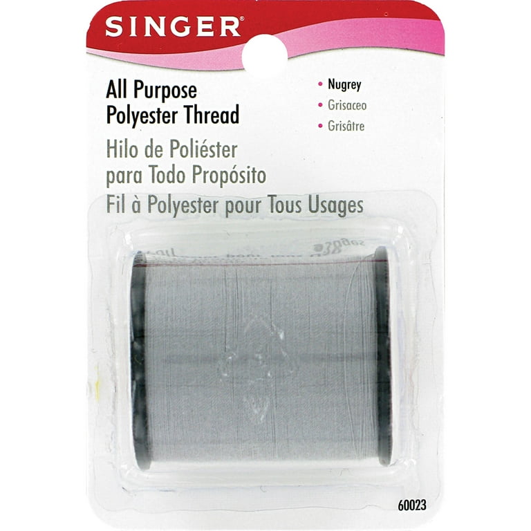 Singer Thread All Purpose Poly 150yd Nugrey