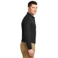 thumbnail image 3 of Port Authority Â® Silk TouchÂ™ Long Sleeve Polo. K500LS, 3 of 6