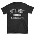 thumbnail image 1 of South Amherst Massachusetts Classic Established Men's Cotton T-Shirt, 1 of 1