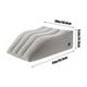 thumbnail image 3 of Almohada inflable portátil de PVC con forma de cuña para piernas, cojín triangular multifuncional para soporte de piernas y cintura, ideal para viajes, oficina y hogar, almohadilla inflable ajustable., 3 of 6