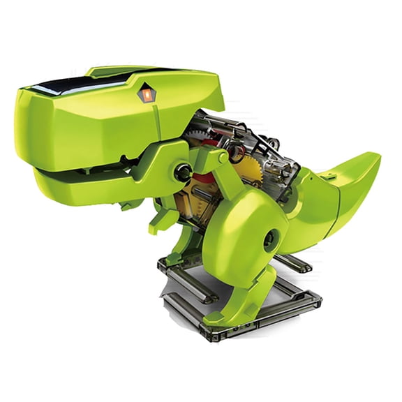 Kit de construcción de Robot de dinosaurios solares educativos 3 en 1, dinosaurios DIY, Robot con energía Solar, juguetes educativos para niños y niñas