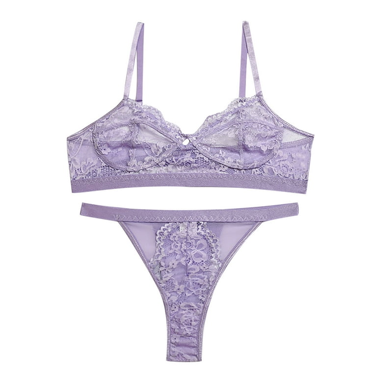 Sexy Sets Lilac Purple Plus Size Sexy Lingerie (Women's)