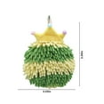 thumbnail image 3 of Chenille Hand Towel, Cute Hanging Absorbent Ball Towel, Thickened Microfiber Hand Wipe for Kitchen, Bathroom, and Home Use, Multifunctional and Decorative, 3 of 6