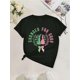 thumbnail image 2 of Changed for Good" Portrait Graphic Tee - Casual Crew Neck, Short Sleeve, Women's Fashion Top, Breathable Polyester, Machine Washable, 2 of 7