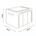 thumbnail image 4 of Clothes Storage Organizer Bins with Clear Window Storage Bins for Car Use & Household Use, 4 of 4