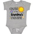 thumbnail image 3 of Inktastic Center of My Grandma's Universe Boys or Girls Baby Bodysuit, 3 of 5