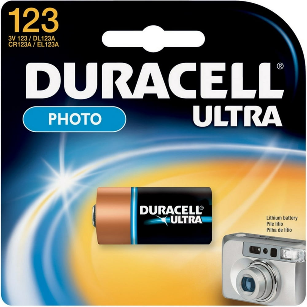 Duracell Ultra HighPower Lithium Battery, 123, 3V 1 Each