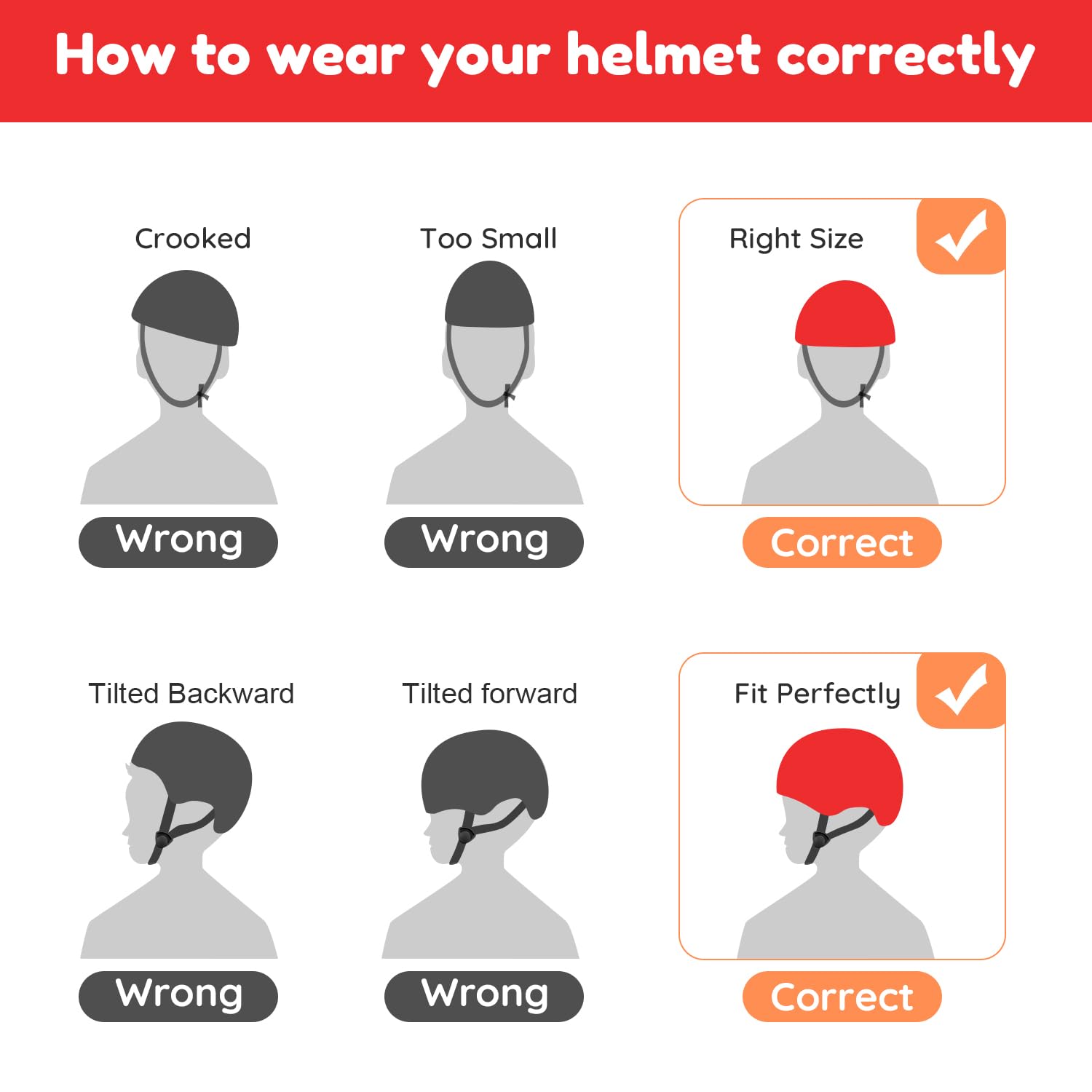 Besttravel Kids Bike Helmet, Toddler Bicycles Helmets for Ages 3-8 Years Boys Girls, Multi-Sport Kids Helmet for Bicycles Skateboarding Scooter Balance, Red