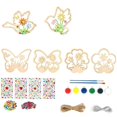 thumbnail image 3 of Kit de manualidades de 24 piezas con forma de mariposa, adornos de mariposa para pintar, piezas en para manualidades hechas de madera sin trata, 3 of 8