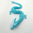 thumbnail image 4 of Youkk Home Decor With Elegant 3D Printed Chinese Dragon Add Charm To Home Handmade white 45CM, 4 of 6