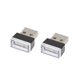 thumbnail image 1 of 2uds Interior Flexible USB LED Luz Atmósfera Ambiente Lámpara para Coche Verde Unique Bargains Atmósfera Ambiente Lámpara, 1 of 9