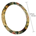 thumbnail image 4 of Bohemia 14.5 Inch Printing PVC Leather Car Wheel Cover Auto Accessories Steering Wheel Cover, 4 of 6