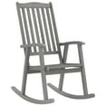 thumbnail image 1 of vidaXL Rocking Chair Grey Solid Acacia Wood, 1 of 5