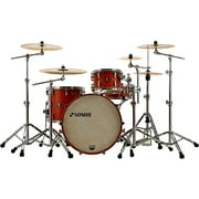 SONOR SQ1 3-Piece Shell Pack With 24" Bass Drum Satin Copper Brown