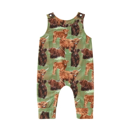 

Organic Clothes for Baby Toddler Boys Overalls Jumpsuit Cow Print Outwear For Babys Clothes Suspender Trousers Baby Apparel