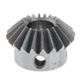 thumbnail image 3 of koolsoo 2X 1 Brass Bevel Gear, 20th Module, 5mm Steel, Hole From 5, 3 of 9