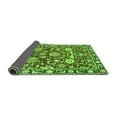 thumbnail image 2 of Ahgly Company Indoor Rectangle Oriental Green Industrial Area Rugs, 6' x 9', 2 of 4