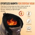 thumbnail image 3 of Ecetana Men's Winter Snow Boots Waterproof Warm Faux Fur Lined Durable Boot Anti Slip Outdoor Warm Climbing Shoes, 3 of 6
