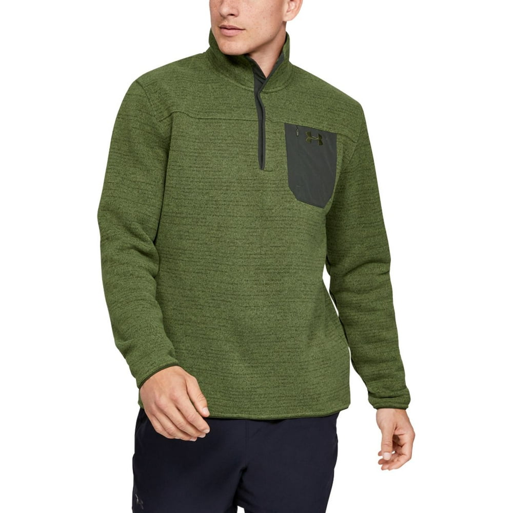 under armour men's sweaterfleece henley