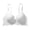 White Womens Bras, variant on Womens Bras Underwire Push Up Bras for Women Lace Splice Lightly Lined Casual Everyday Underwear Tshirt Bra