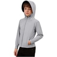 thumbnail image 2 of hengsof Boys Sun Protection Long Sleeve Zip Up Hoodie Summer Outdoor Lightweight Breathable UV Jacket with Pockets for Kids 3-15 Years, 2 of 8