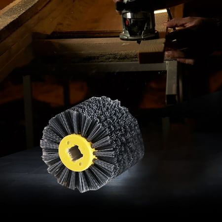 

WEPRO Grit Polishing Wheel Wire Nylon For Satin Grit Wheel Pull Brush Brush Brush Grinding Brush Machine Polishing 80240 Nylon Tools Home Improvement
