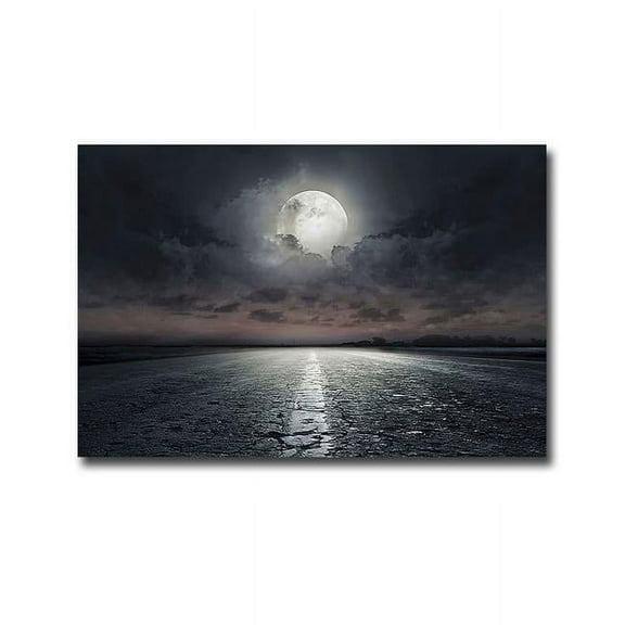 Artistic Home Gallery 3045867IG Moon by PhotoINC Studio Premium Oversize Gallery-Wrapped Canvas Giclee Art - 30 x 45 in.