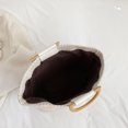 thumbnail image 3 of Bolso Con Asa Superior Bolsos de playa para mujer de verano Bolsos elegantes con asa superior para vacaciones junto al mar (Beige) Ehuebsd Para Estrenar, 3 of 9