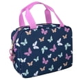 thumbnail image 4 of 24 Pack of Soft Shell Insulated Lunch Bags for Storing Food, Drinks, Snacks, Napkins and Utensils in Fun Floral and Butterfly Prints, 4 of 8