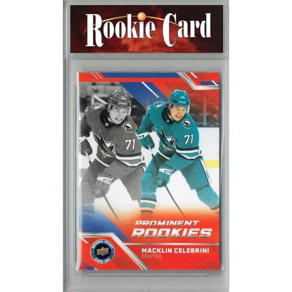 Certified Mint  Macklin Celebrini 2024-25 Upper Deck #NHCD-1 Prominent Rookies Rookie Card San Jose Sharks