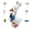 Big White Goose-6 Animal Hats, variant on Desk Goose with Detachable Interchangeable Hats (3 Options: Animal/Plant/No Hat), 7-Inch Height, Magnetic Goose Key Holder, Cute Home/Office Decor for Organizers & Gift Lovers(6 Animal Hats)