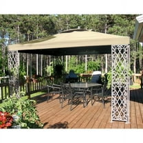 Garden Winds Replacement Canopy Top for JRA Furniture 12 x 12 Gazebo - RipLock 350
