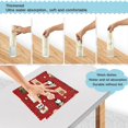 thumbnail image 4 of 6PCS Dish Towels and Dish Cloths Reuseable Dishcloths Sets for Washing Dishes, Cooking, Baking Size 11" x 11" Cute Christmas Animals, 4 of 9