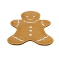 thumbnail image 6 of Holiday Time Gingerbread Man Appetizer Plates, 4-Pack, 6 of 8