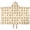 Bigfoot and Baby Beige Pattern, variant on Bigfoot and Pixel Orange Pattern Hooded Bath Towel Wrap for Teens Ages 3 To 12, Soft Lightweight Quick Dry Microfiber Bath Beach Pool, 50"x30"
