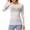 White, variant on Arlun Women's Mesh Stretch Tops See Through Thin Breathable T Shirts Long Sleeve Crewneck Comfortable Bodycon Fashion Sheer Blouse Clubwear Navy XL