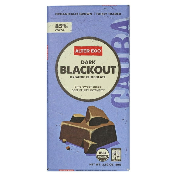Alter Eco Dark Blackout, ORG CHOC - DARK BLACKOUT - 85%