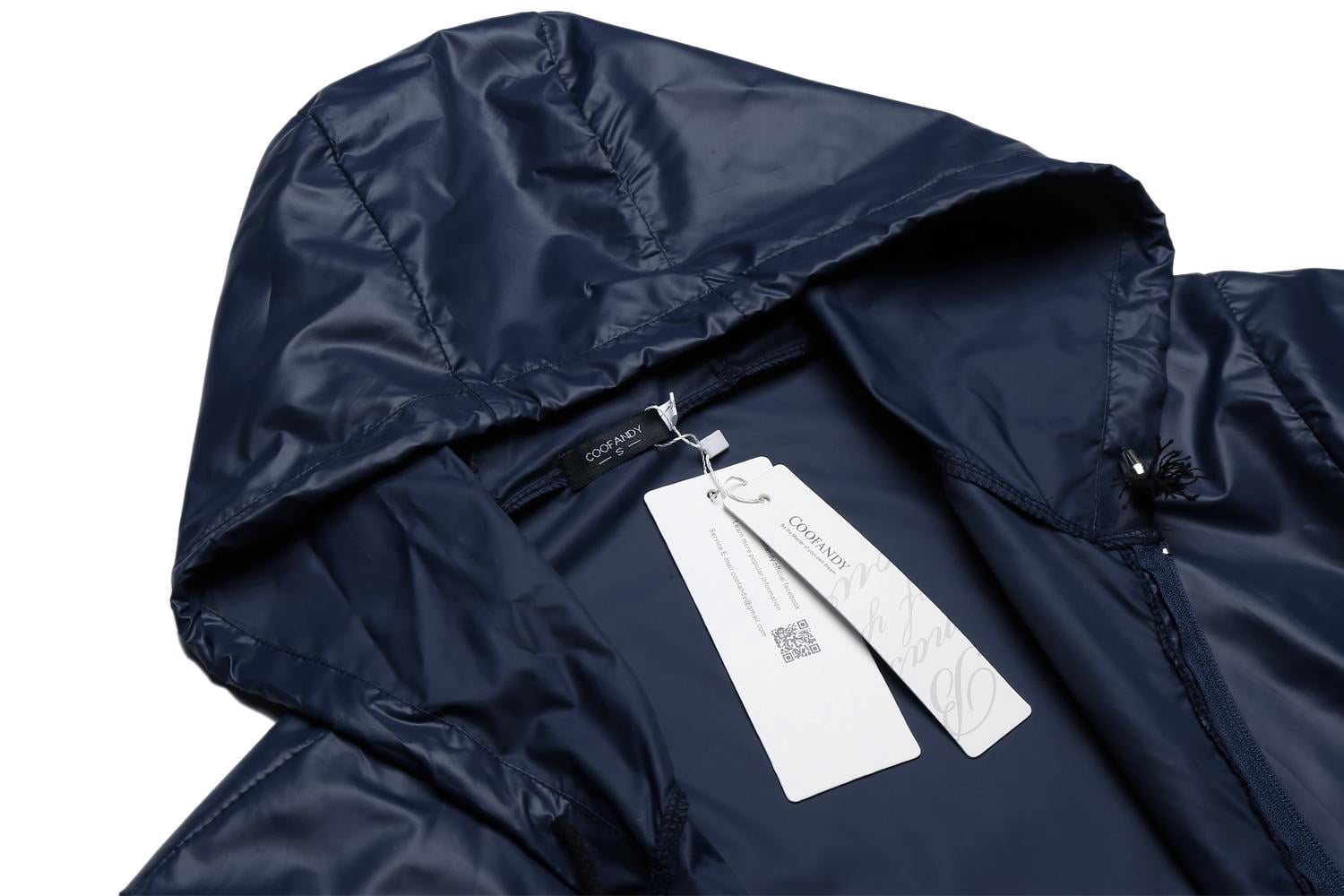 COOFANDY Golf Rain Gear for Men Raincoats Waterproof with Hoodie