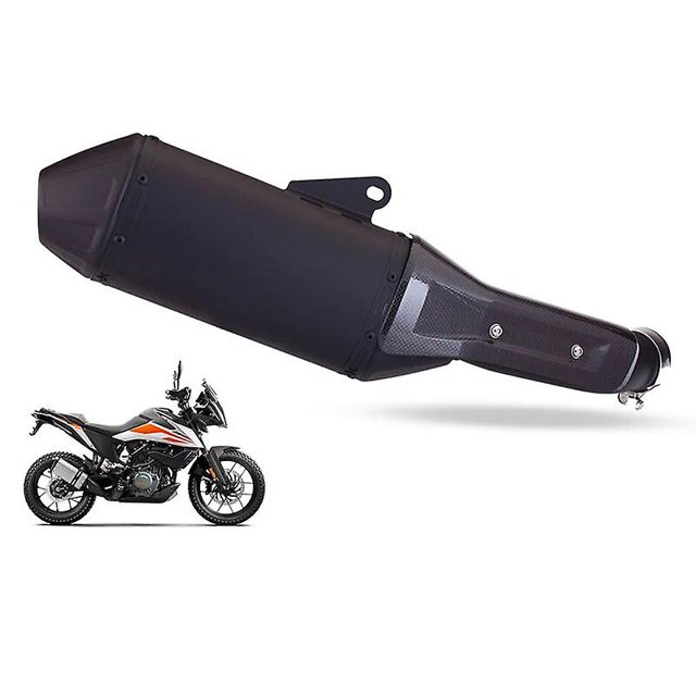 Motorcycle Exhaust Escape Moto Modified Link Pipe Muffler Motocross Racing Slip On Exhaust For Ktm 250 390 Adventure Adv