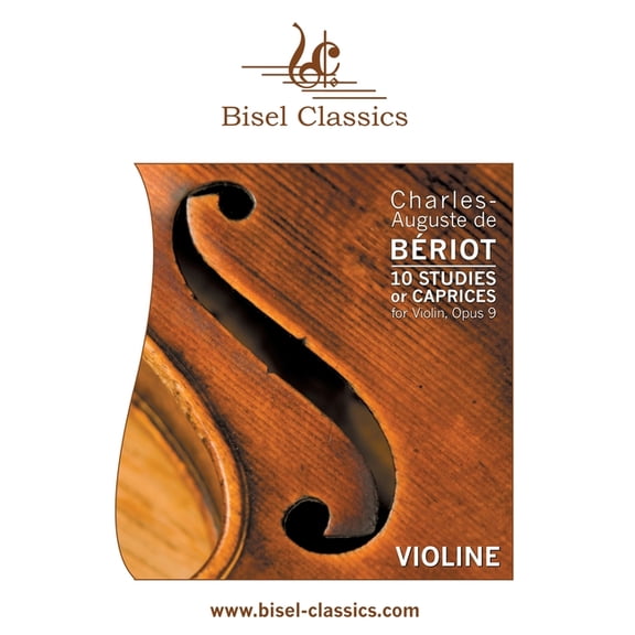 10 Studies or Caprices for Violin, Opus 9: Violine Solo, (Paperback)