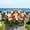 149#B, variant on Memorial Cemetery Flowers, Grave Saddle Arrangement Tombstone Decoration Weather Resistant Tribute Display, Sympathy Floral Memorial Accent for Cemetery Grave Site for Memorial Day