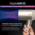thumbnail image 3 of Shark HyperAIR Ionic Hair Dryer with IQ 2-in-1 Concentrator & Styling Brush Attachments, HD112, 3 of 4