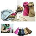 thumbnail image 5 of Opolski Women's Summer Wide Brim Roll Up Foldable Sun Beach Straw Braid Visor Sun Hat, 5 of 8